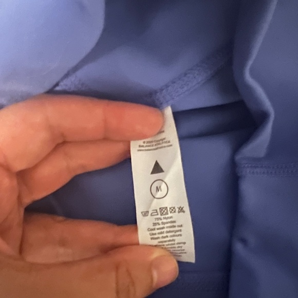 Balance Athletica Blue Leggings - Picture 2 of 4